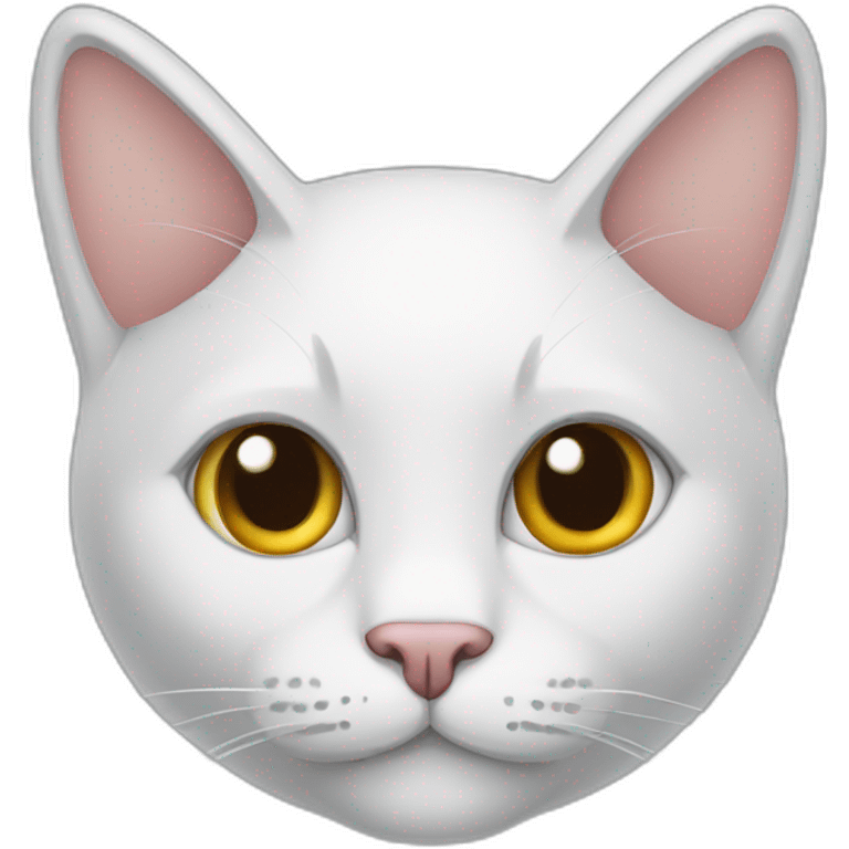 A cat with 3 ears emoji