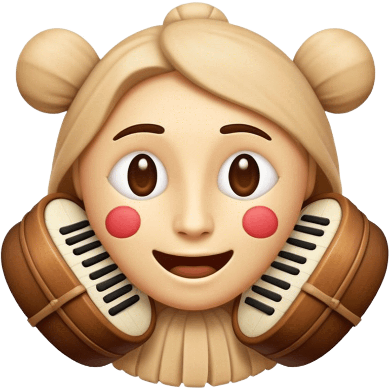 Cinematic Realistic Klapa Music Pop Culture Emoji, depicted with a soulful portrayal of traditional Croatian vocal music rendered with delicate textures and warm, cultural lighting. emoji