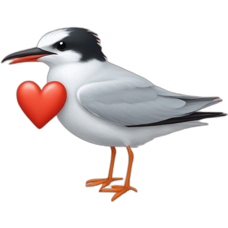 tern love heart emoji