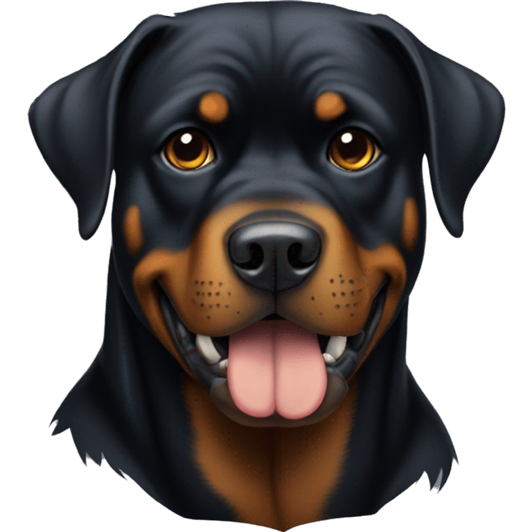 gangster rottweiler emoji