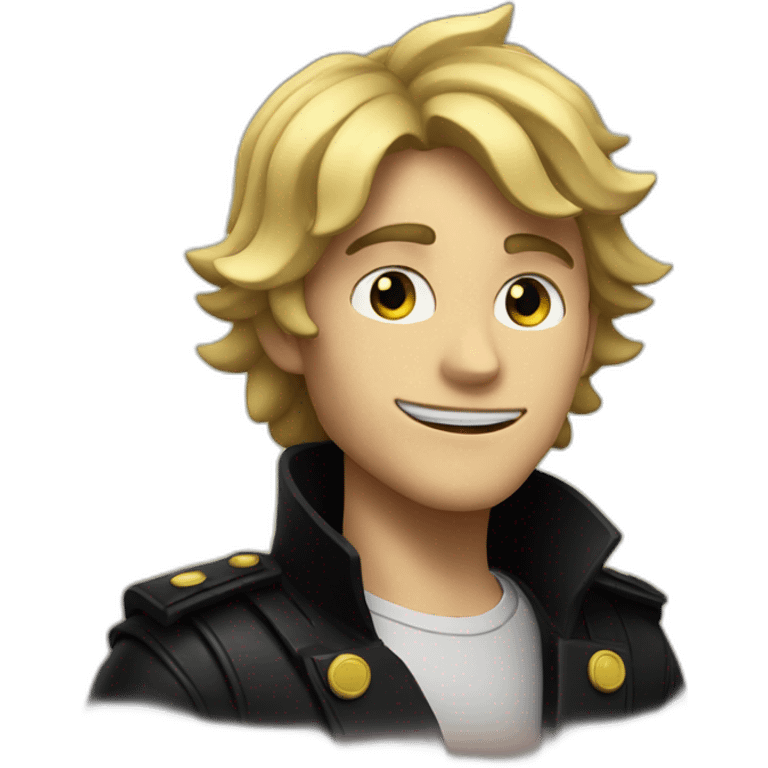 Chat noir emoji