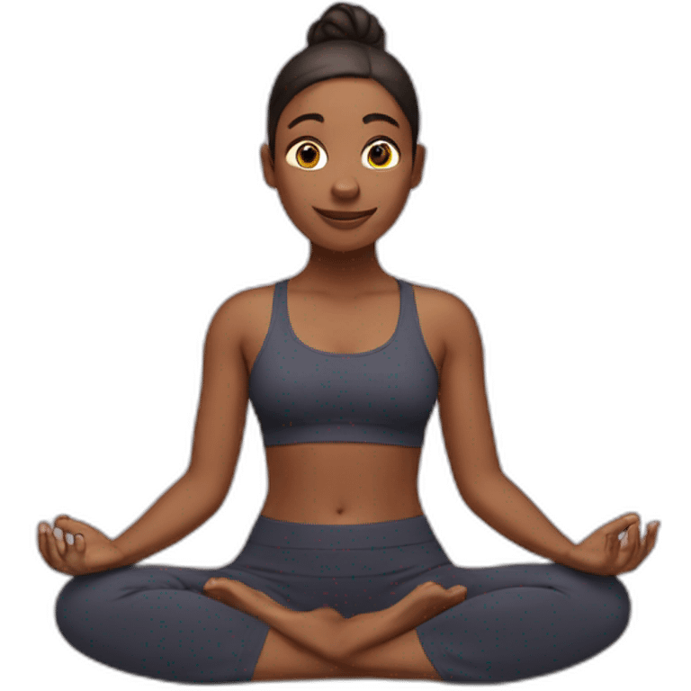 Fiona yoga emoji