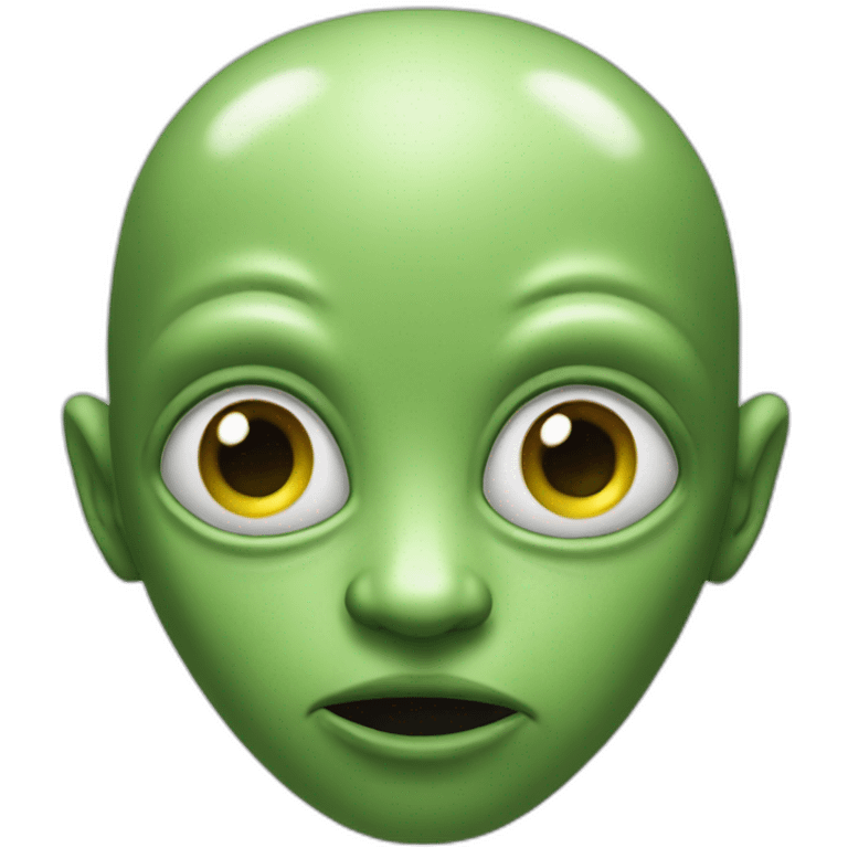 A real alien emoji