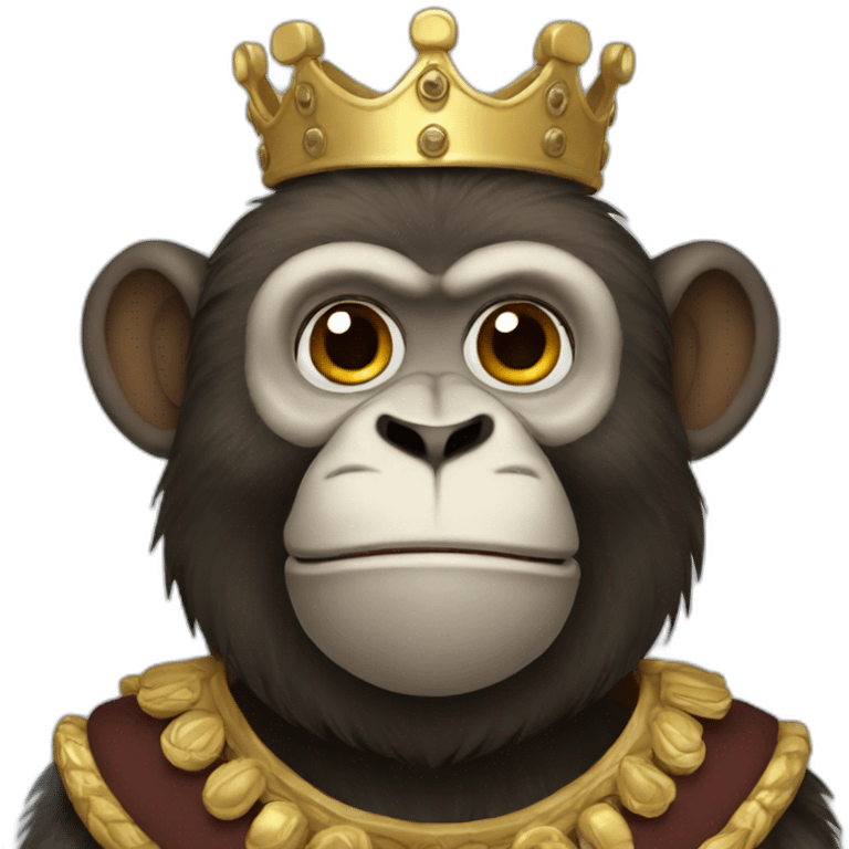 King monkey emoji