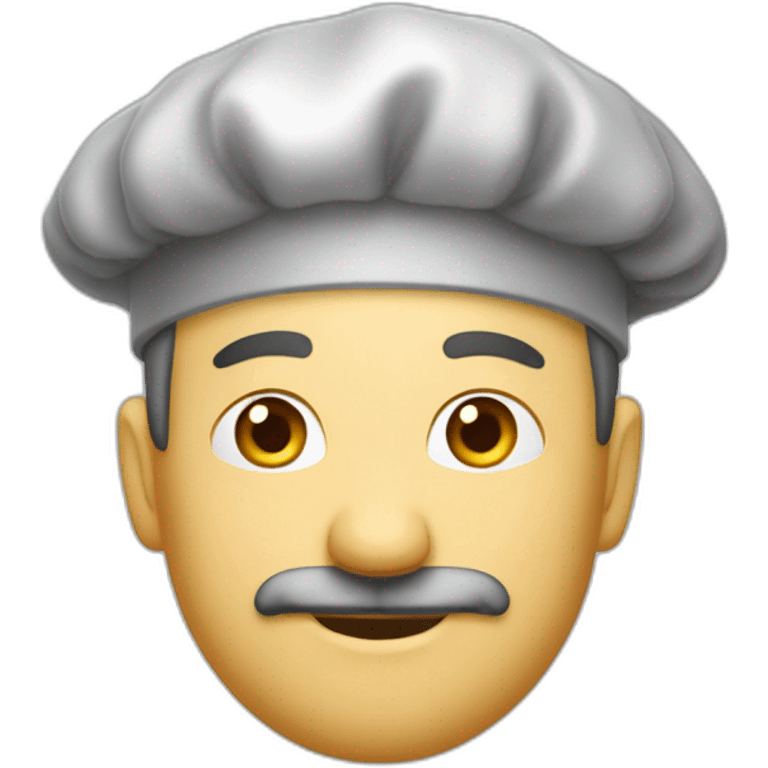 toque de cuisinier sans personnage emoji