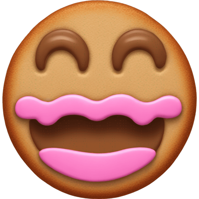 gingerbread cookie but make it coquette and aesthetic emoji