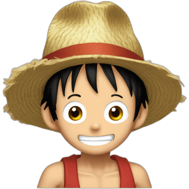 luffy d monkey emoji