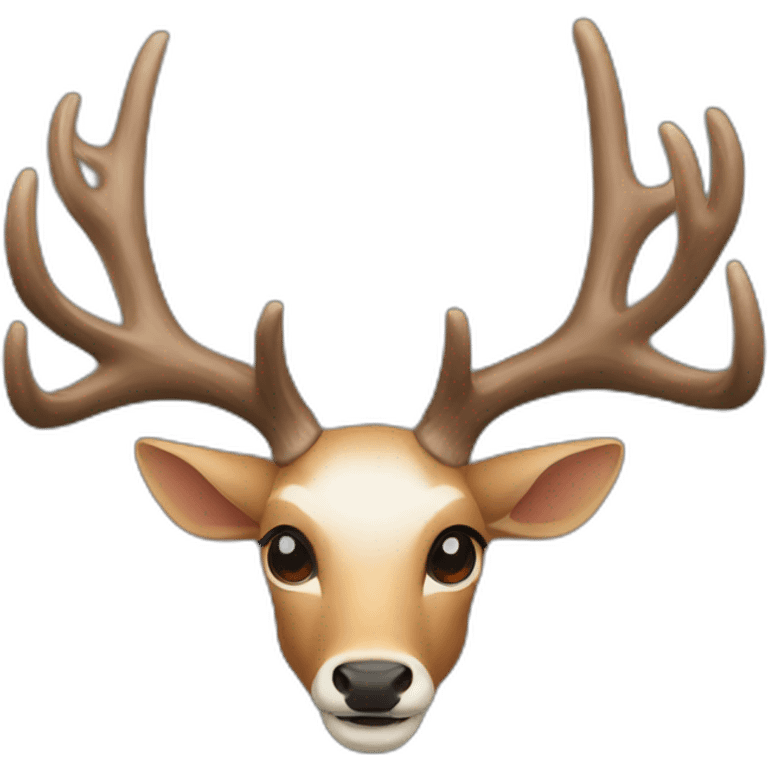 Deer antlers emoji