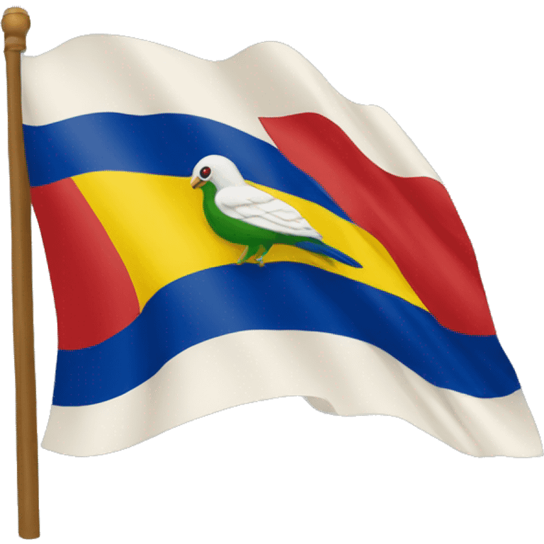 Bandera de Antioquia emoji