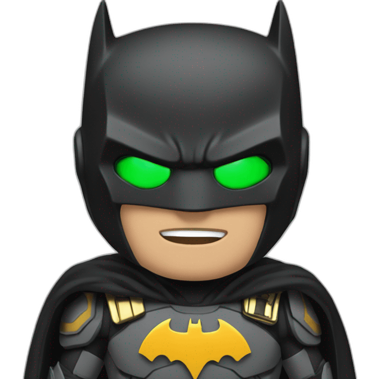 Batman playing warzone emoji