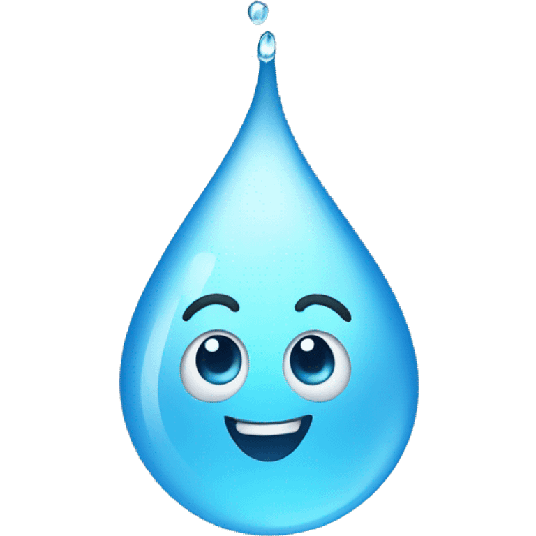 Water drop emoji