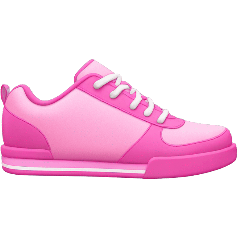 Pink gym shoes  emoji