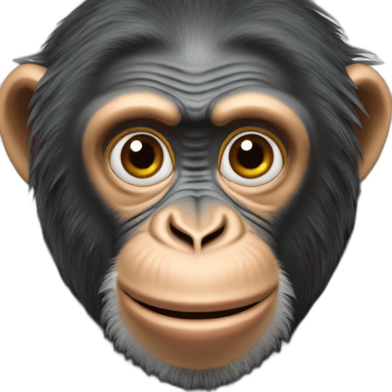 Zabra chimpanzee  emoji