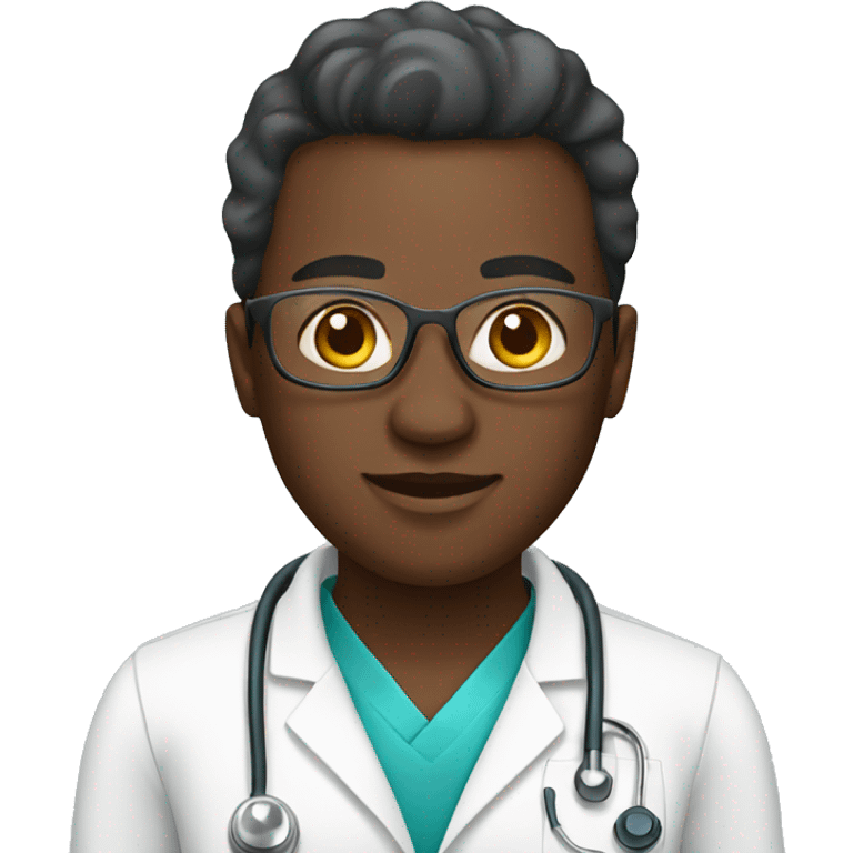 african healthcare technician emoji