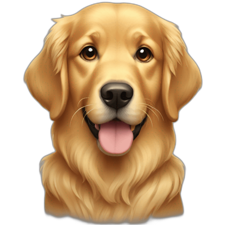 Golden retriever  emoji