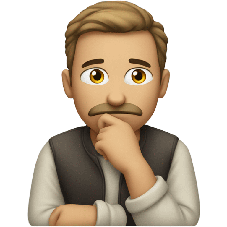 thoughtful person emoji