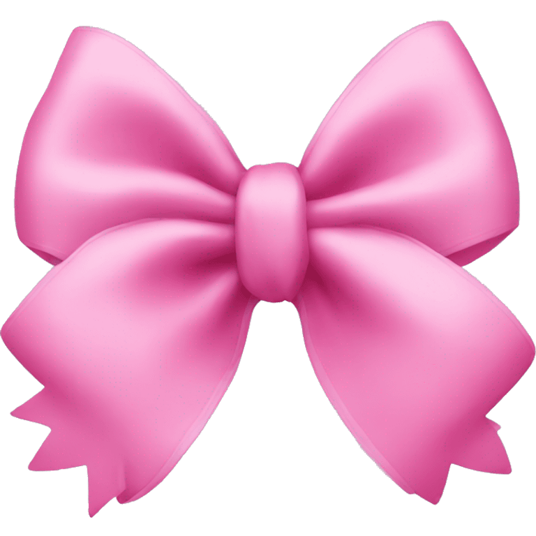 Pink bow emoji