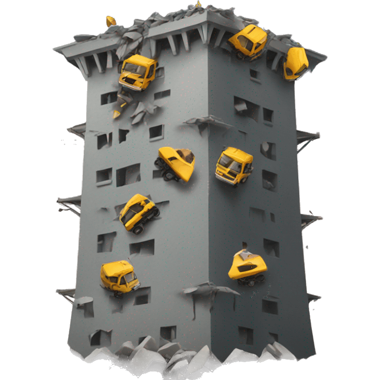 tower crash  emoji