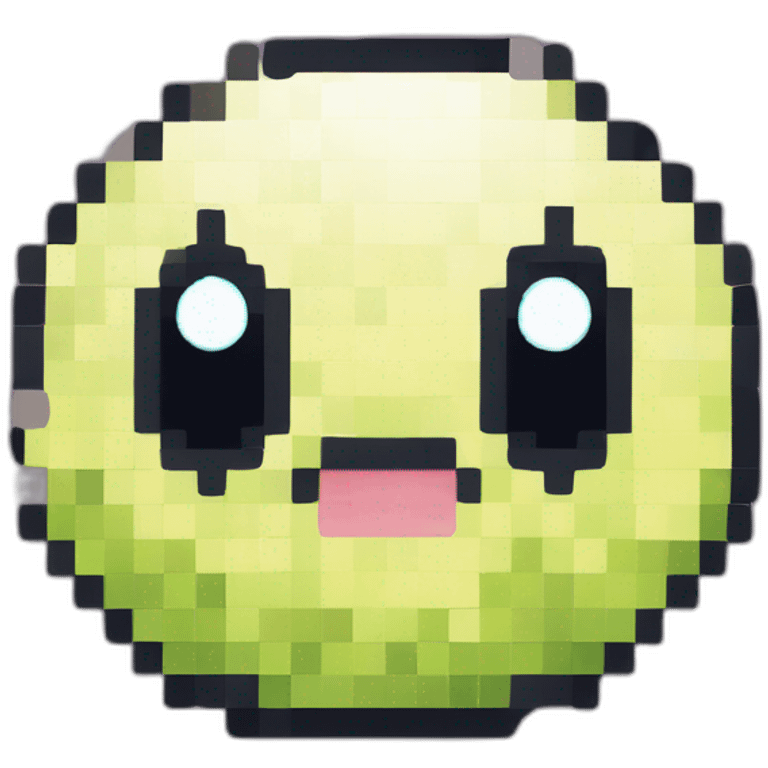 Pixelated tamagotchi emoji