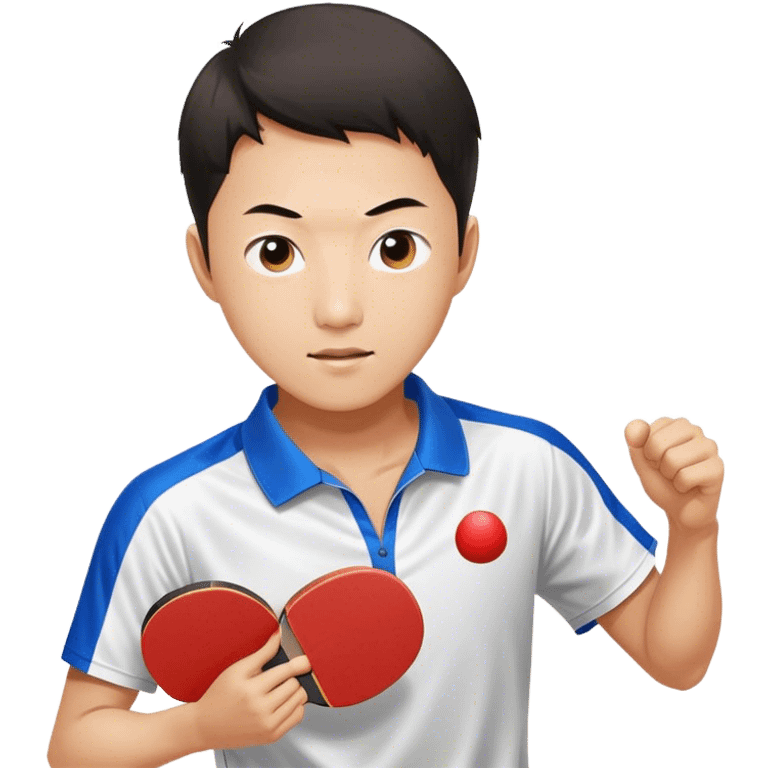 Zhendong Fan table tennis player chinses emoji