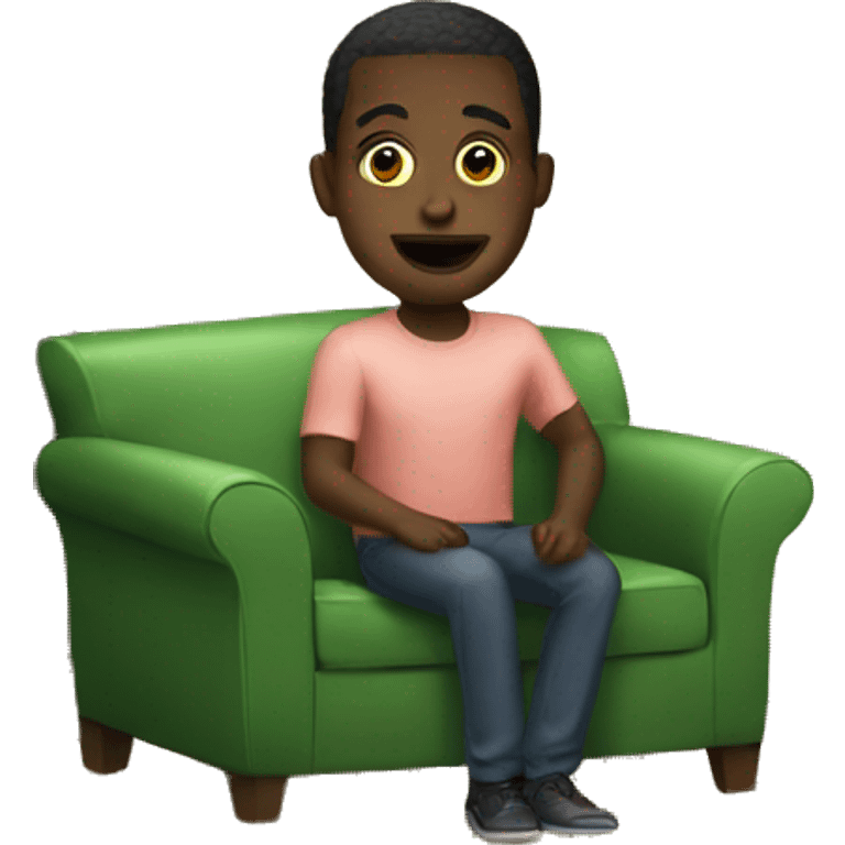 a nigerian living room emoji