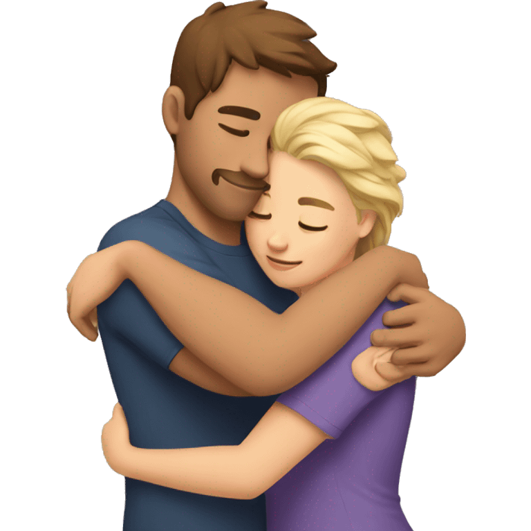 Hug relationship emoji