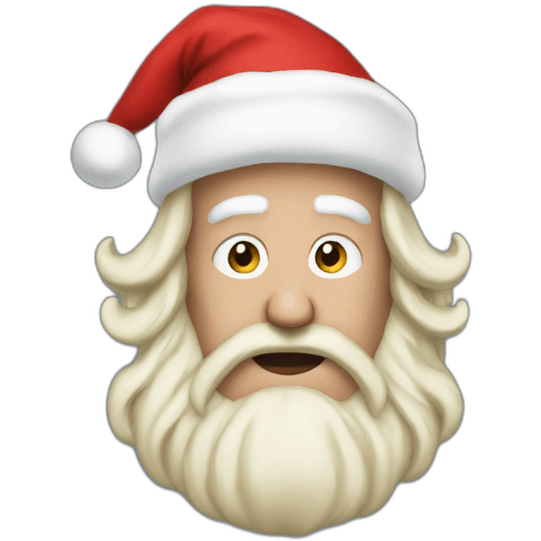 trump as santa emoji