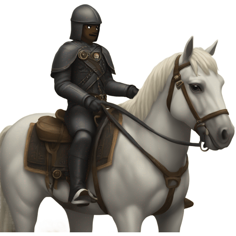 A palehorse with a Palerider names death emoji