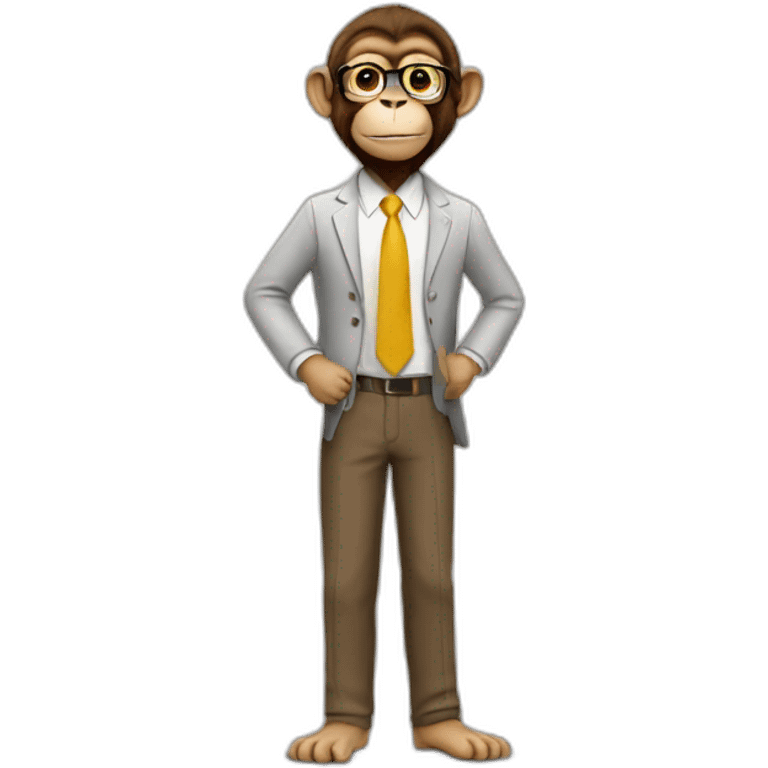 monkey teacher emoji