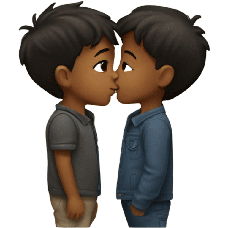 boy kiss boy emoji