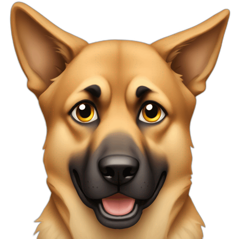 Angry german shepheard emoji