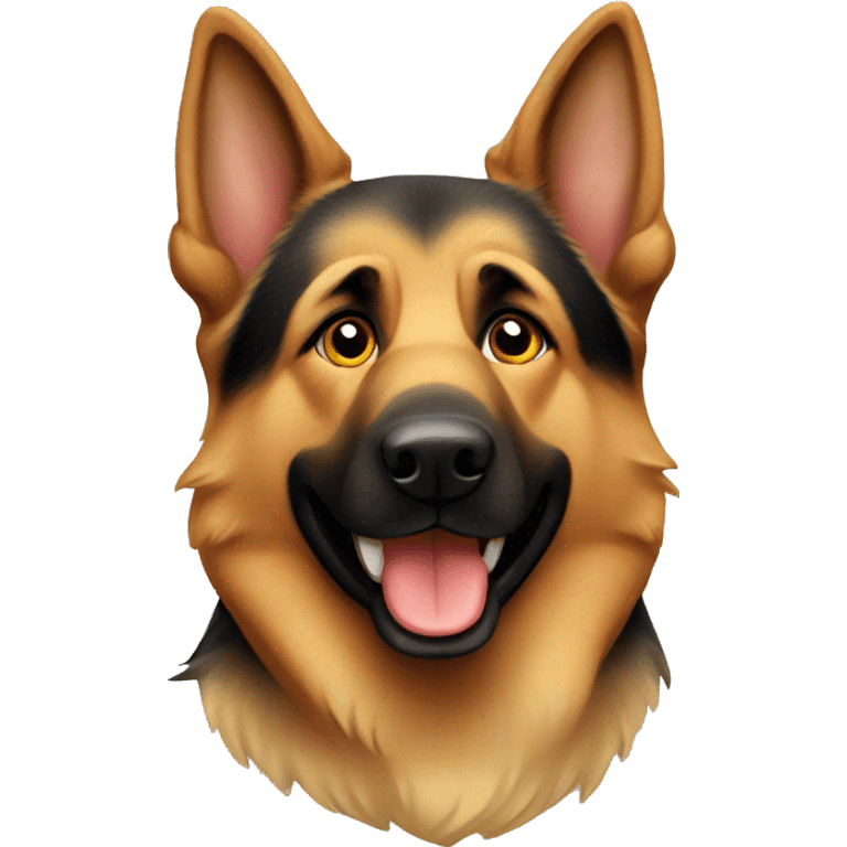 German shepherd  emoji