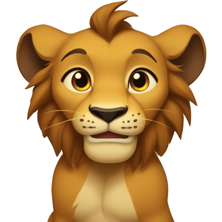 Simba emoji