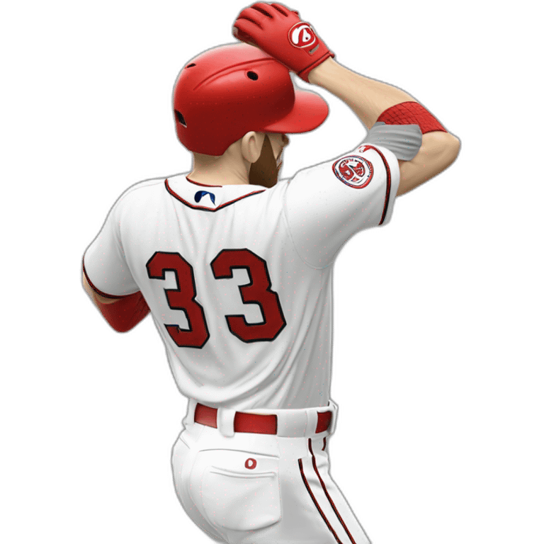 Bryce Harper dabbing emoji