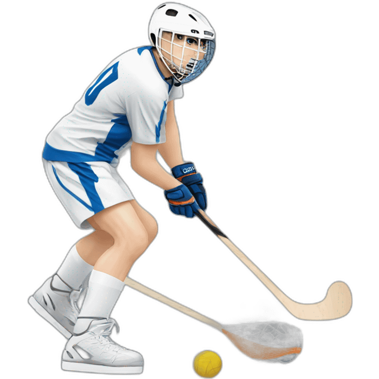 Floorball emoji