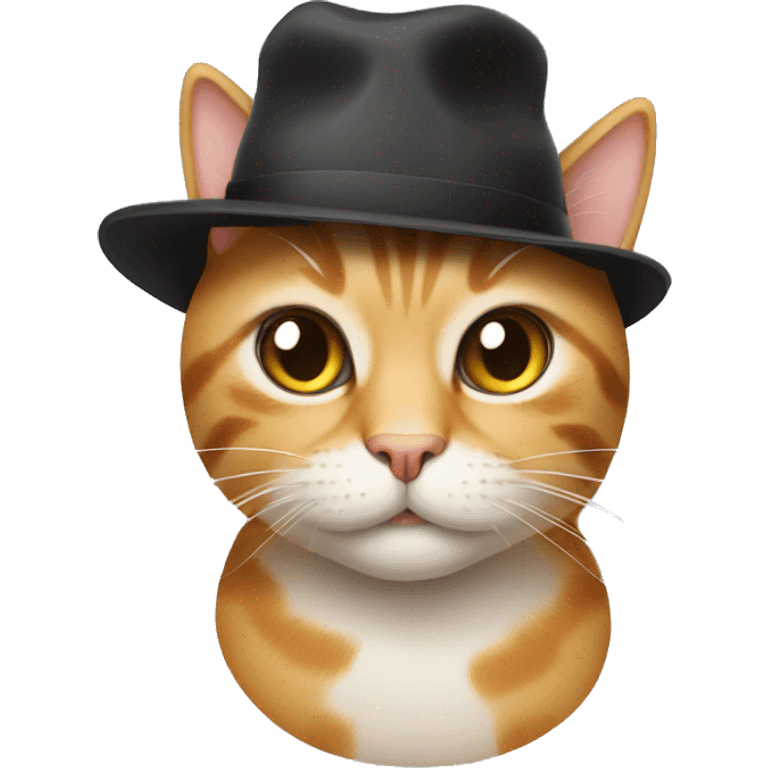 cat with a hat  emoji