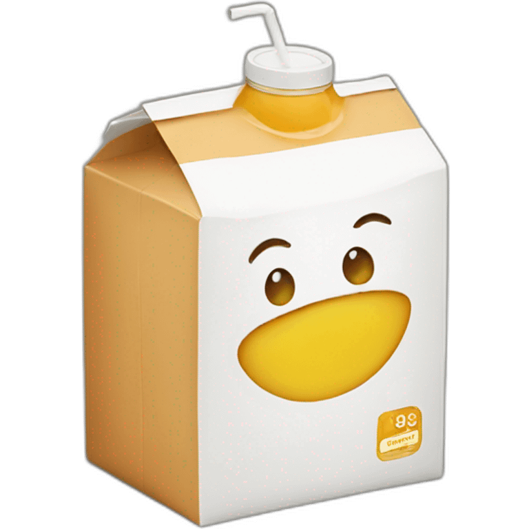 Juice carton emoji