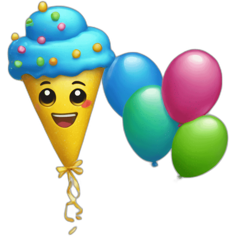 party popper emoji