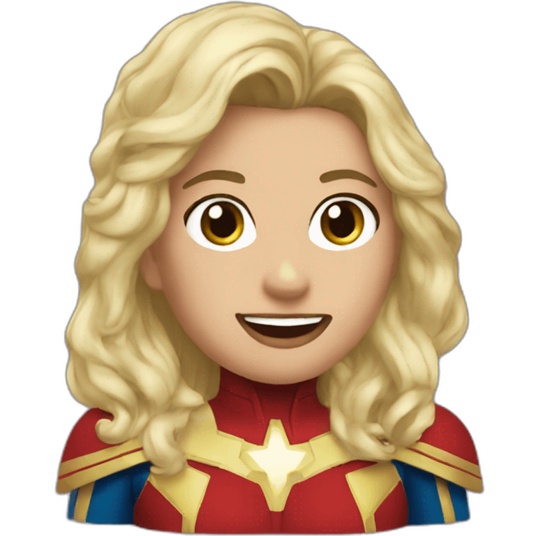 Capitana Marvel emoji