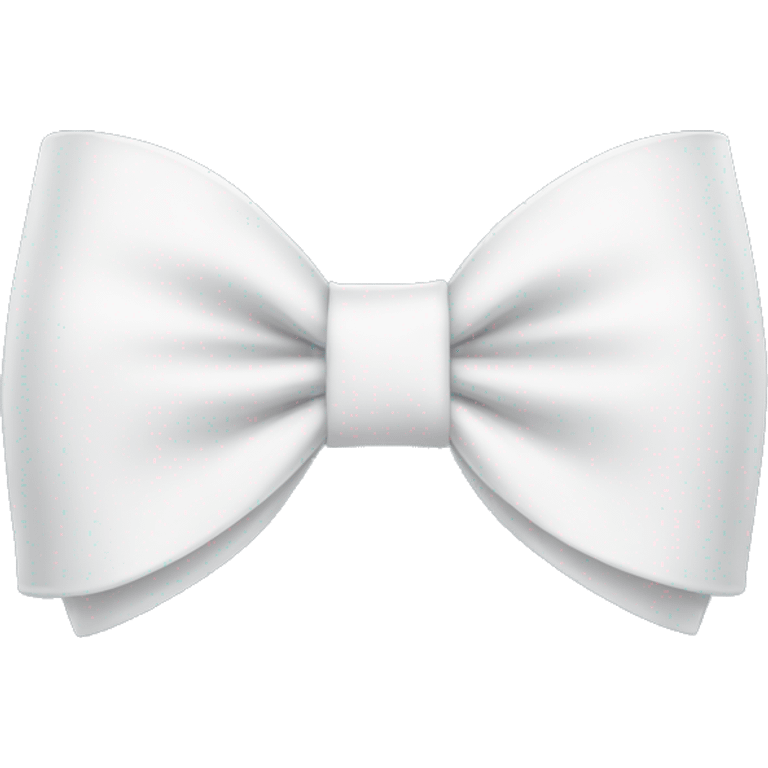 white bow emoji