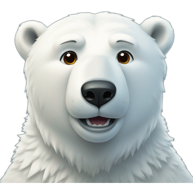 polar bear emoji