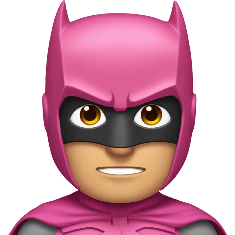 Pink Batman emoji