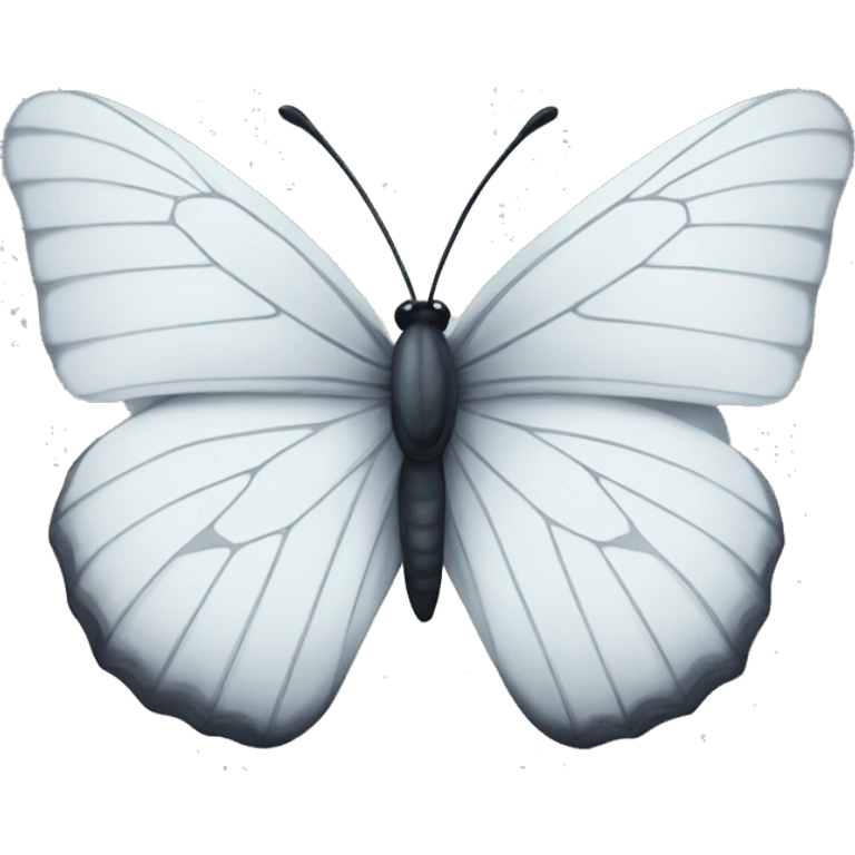 White butterfly  emoji