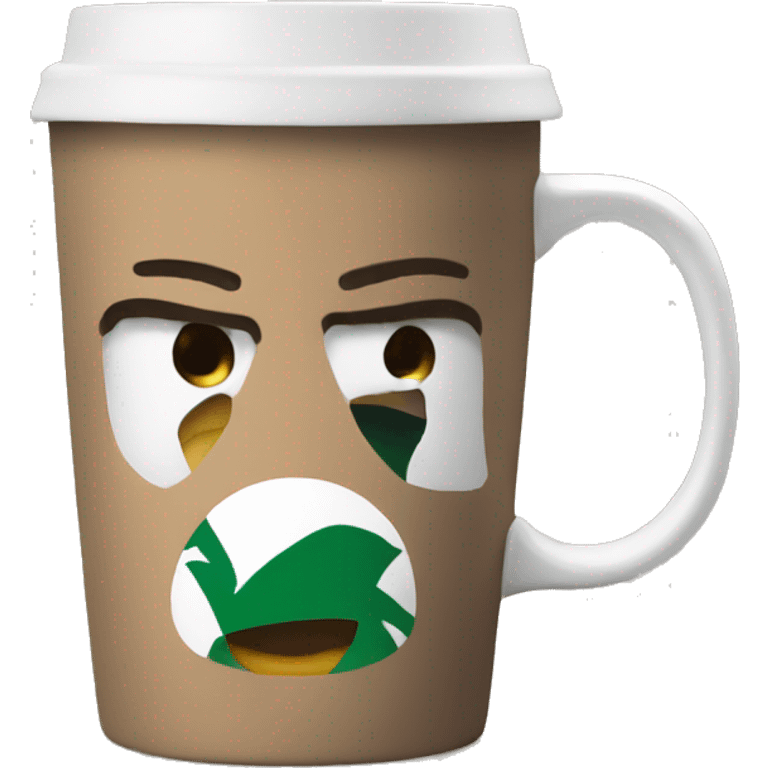 Starbuck mug emoji