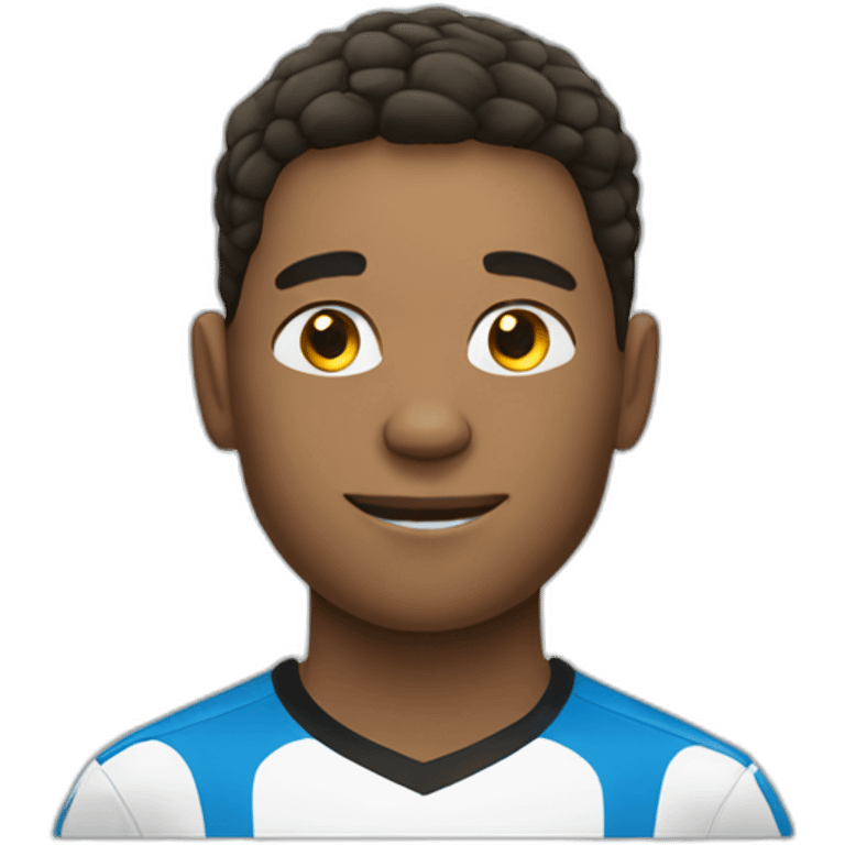 Soccer player emoji