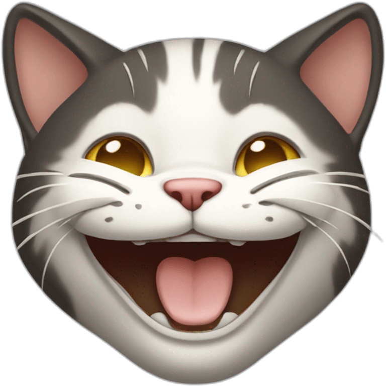 laughing cat emoji