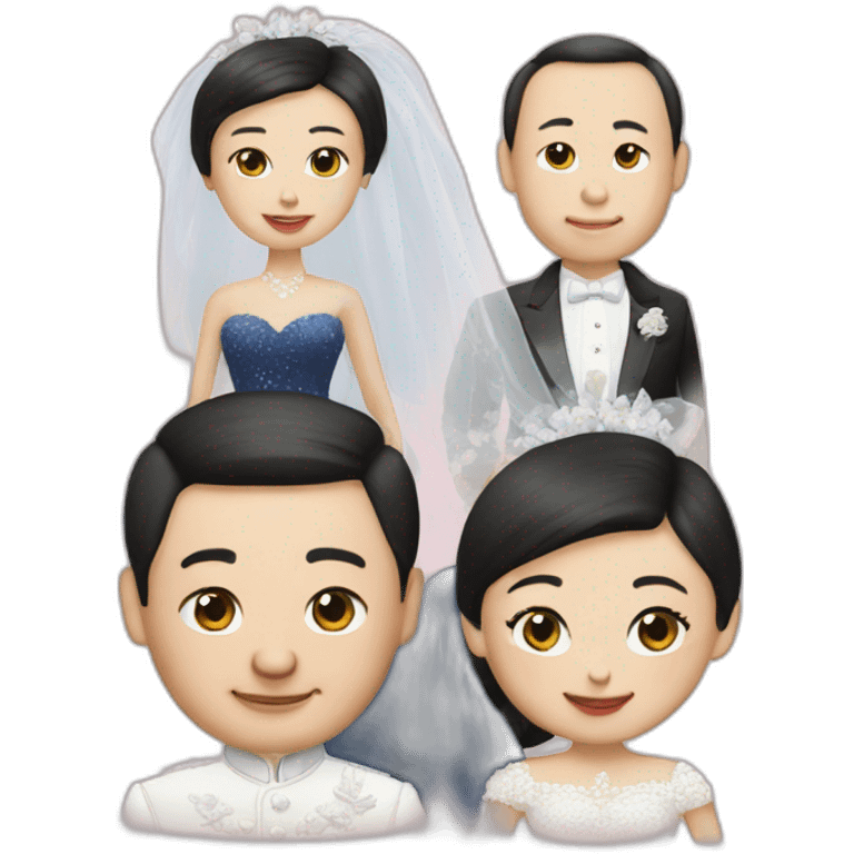 putin wedding xi jinping emoji