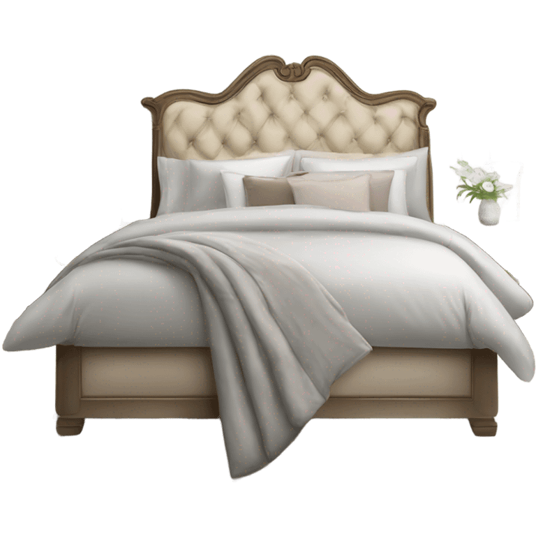 Elegant bed emoji