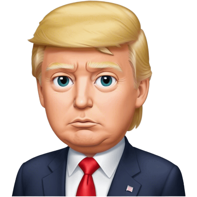 Donald  Trump hyper realistic emoji