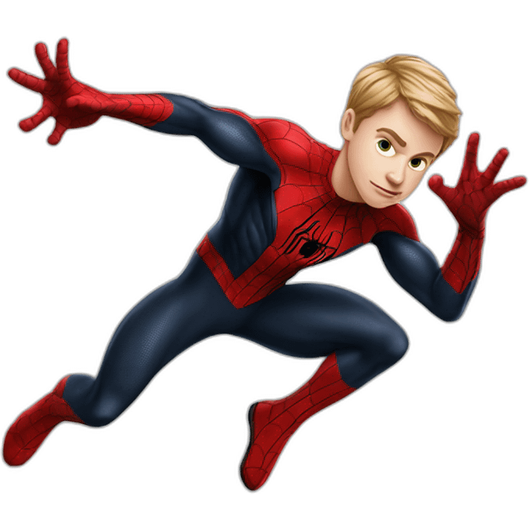 White boy spiderman ac Milan emoji